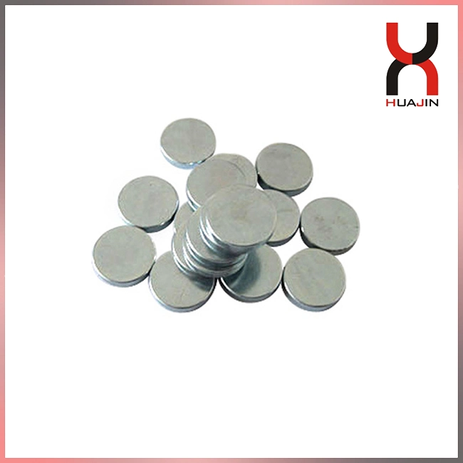 Disc Magnet Sintered NdFeB Round Magnet Nickel Strong Permanent Magnet