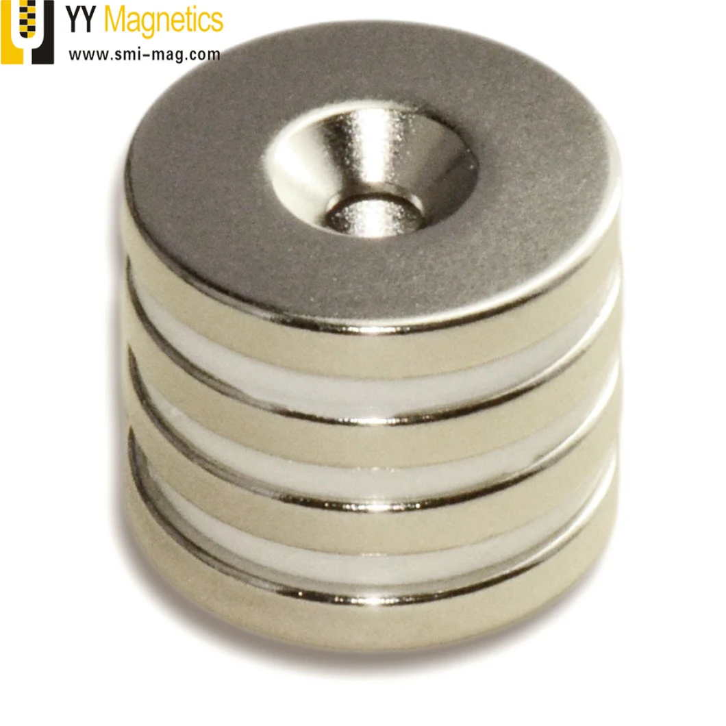 Strong Neodymium Countersunk Magnet M3 Ring Magnets for Sale