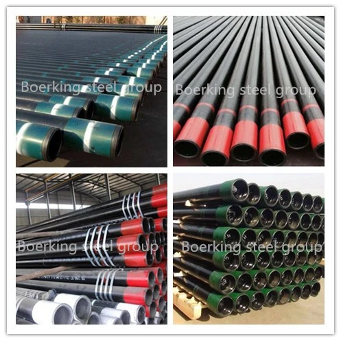 Oil Tube and Casing API 5CT J55 K55 N80 Psl1 OCTG Casing Pipe Casing Tube