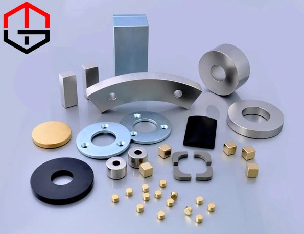 Qualified China Industrial Sintered Permanent Neodymium Indfeb N45 Block/Segment Nickel/Zinc/Zn Coated Magnet