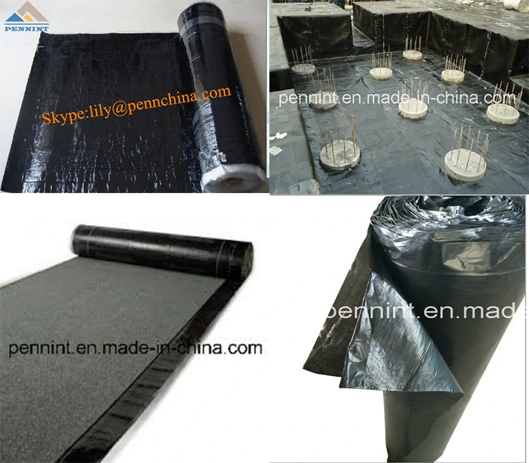 Asphalt Self-Adhesive Modified Bitumen Waterproofing Membrane Roofing Sheets Basement