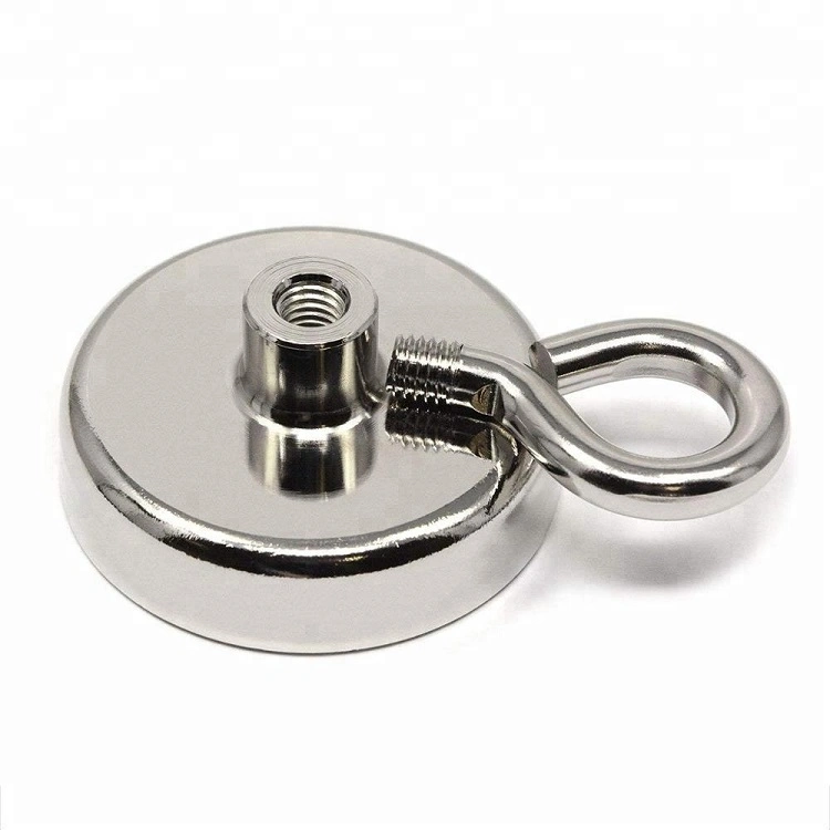 N35 D60mm Neodymium Magnetic Hook Fishing Magnets