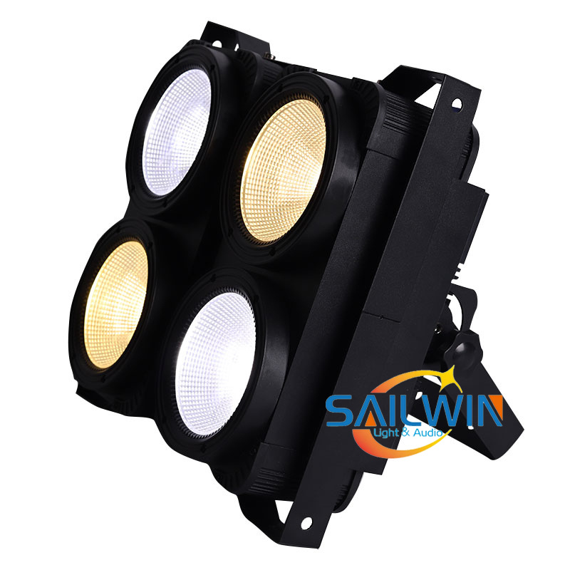 Four Eyes Stage 4X100W COB LED Blinder Audience Light