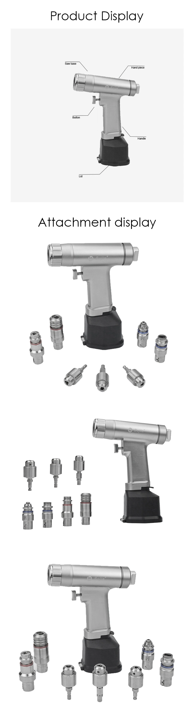 Bj4400 Cannulated Drill/Acetabulum Reaming Drill/Bone Drill/K Wire Drill