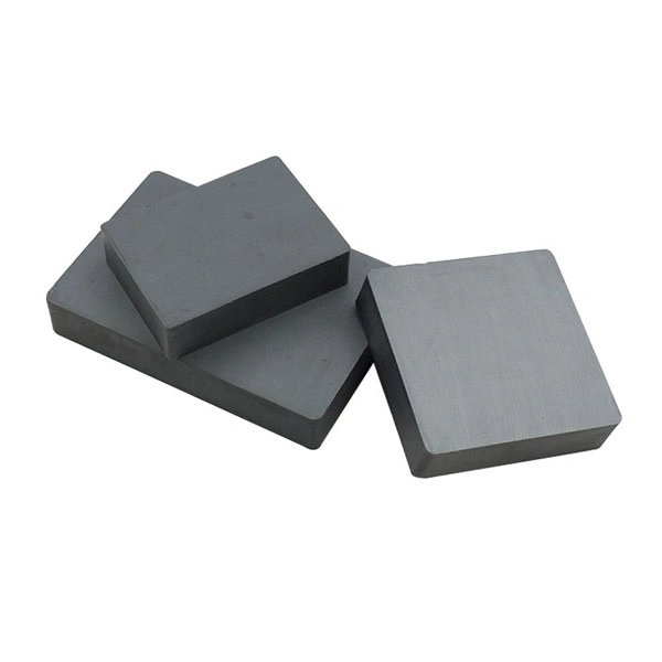 Permanent Ferrite Block Square Magnet Ceramic Y35 for Speaker Motor