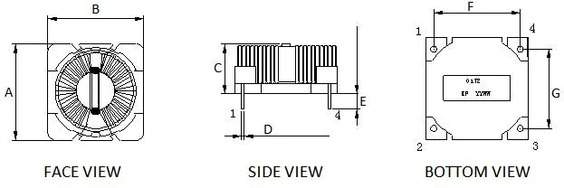 T16*9*5 Magnet Coil Inductance Coil Customize Manufacturer Choke Coil Inductor