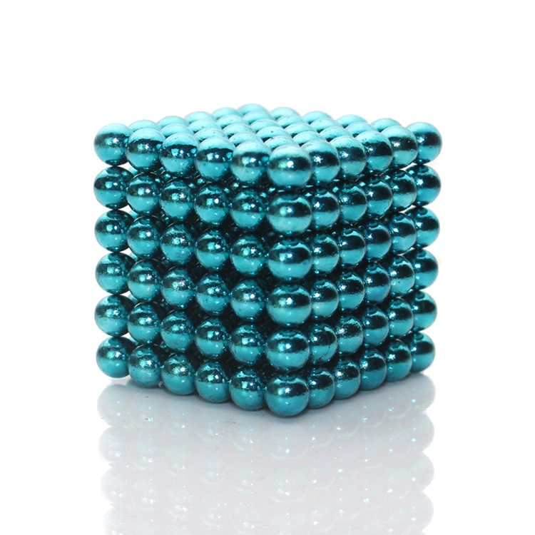 Multi Color Magnetic Toy Balls 5mm 216PCS Neo Ball Magnets