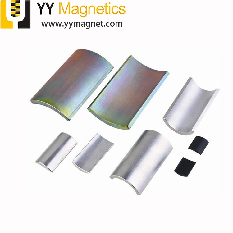 N45 Arc Magnets Diametrically Neodymium Magnet for Sale