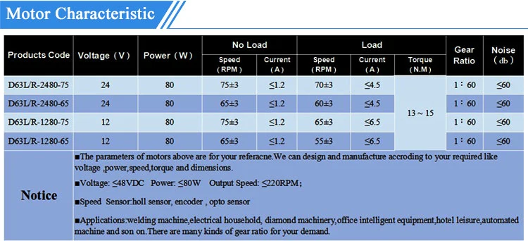 DC Permanent Magnet Brushed Geared Motor 24 Volt Small DC Motor Generator