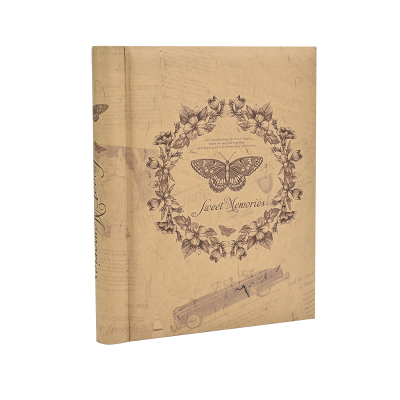 Brown Paper Photo Album Self Adhesive 20 Sheets