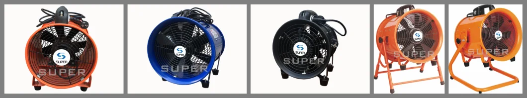 Low Noise Super Speed Axial Flow Portable Ventilation Fans