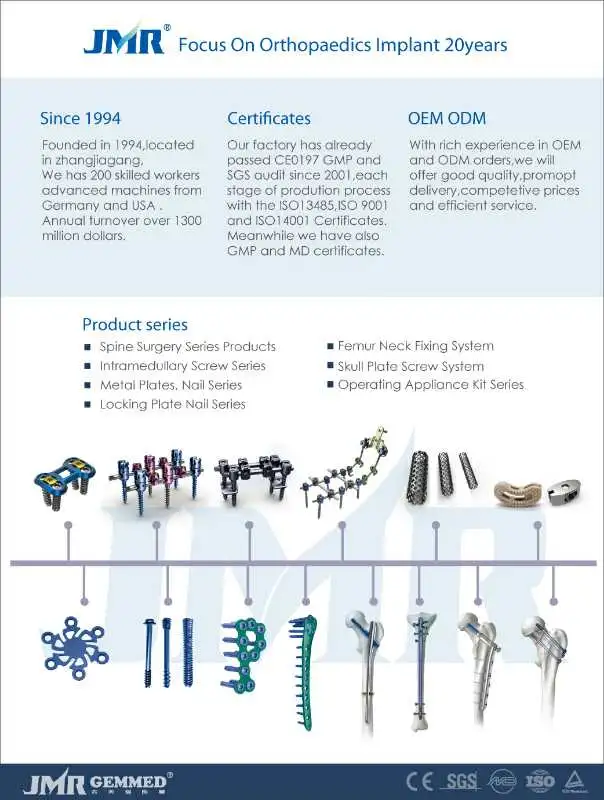 Low Profile Notch Incisura Poly Mono Axial Pedicle U Type Breakable Poly Axial Pedicle Screw