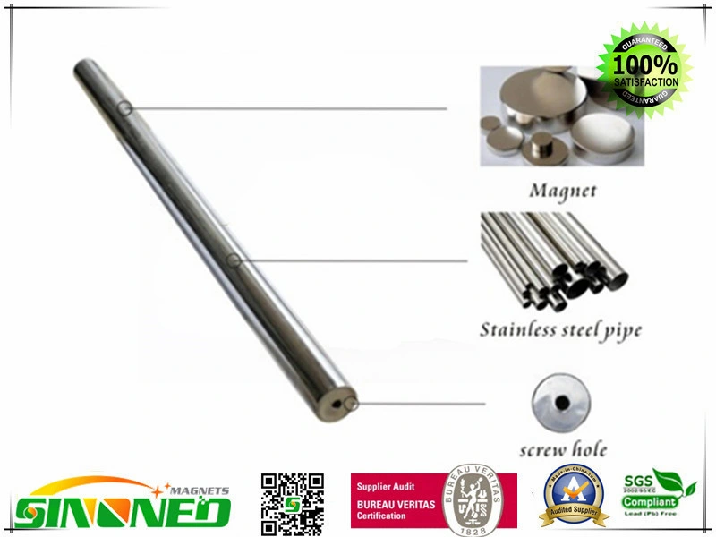 Strong Stainless Steel D16-D50mm 12000GS Magnetic Powerful Filter Bar/Stirrer Bar/Rods/Cylinder