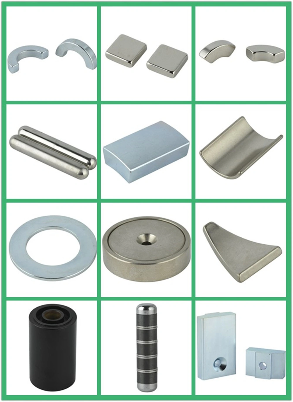 Neodymium Strong Magnets Coating Zn or Ni Earth Magnets China Factory N45