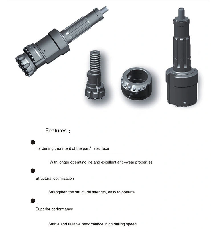 Odex Casing System Casing Tube with Casing Shoe Assembly for Micro Pile