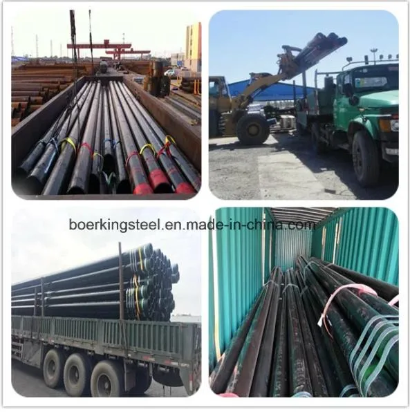 Oil Tube and Casing API 5CT J55 K55 N80 Psl1 OCTG Casing Pipe Casing Tube