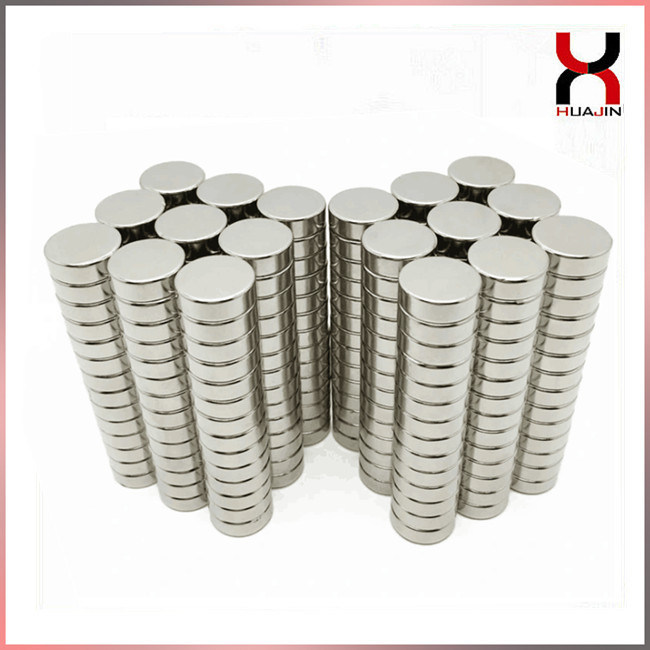 10mm 15mm 20mm Round Disk Circle Adhesive Neodymium Magnet Disc