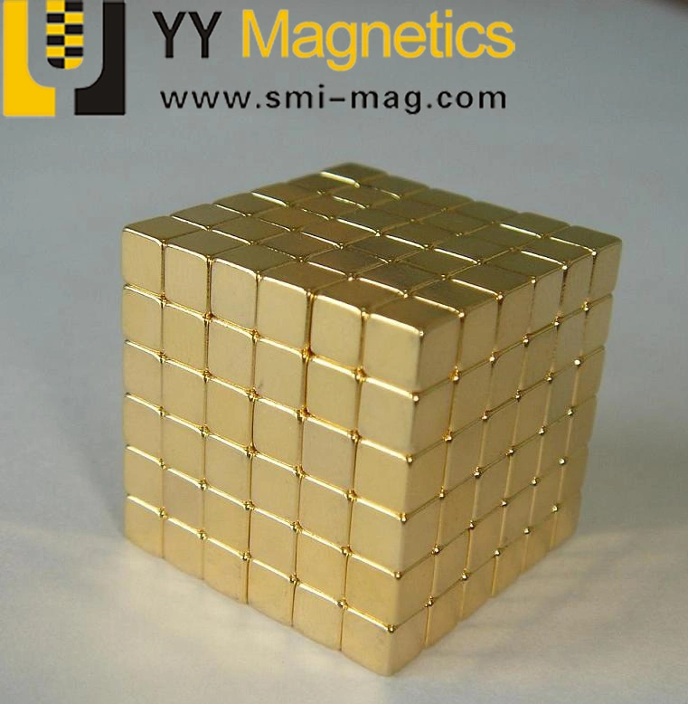 Strong Neodymium Magnetic Cubes NdFeB Magnetic Toy