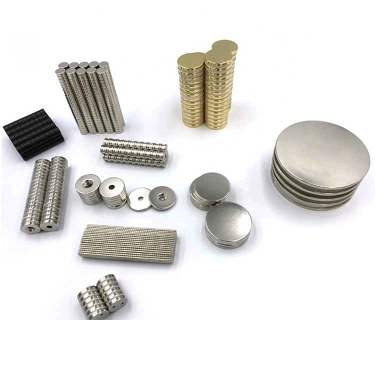 NdFeB Magnet High Performance N35 N42 N45 N50 N52 Block Disc Arc Permanent Neodymium Magnets