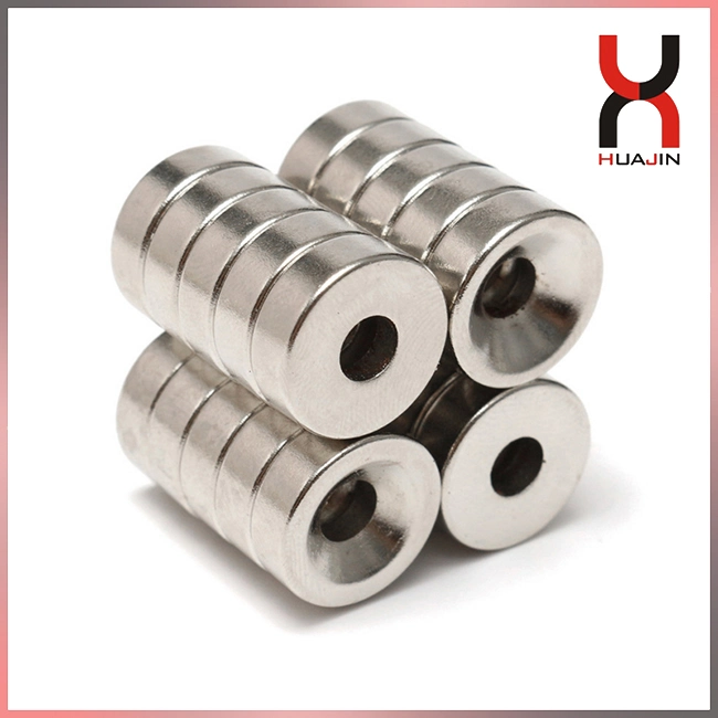 Customized Permanent Neodymium Block/ Disc/ Columnar Magnetic Countersunk Magnet