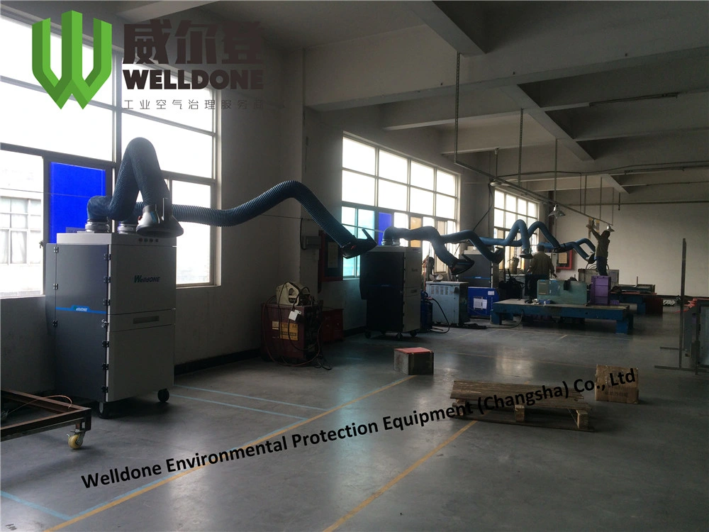 Dust Collectors Mobile Fume Dust Smoke Extractors for Welding Grinding