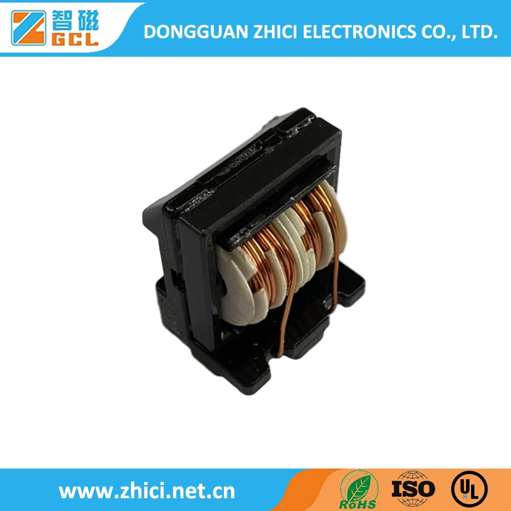 Professional Manufacturer Double Winding Et28 Ferrite Rod Core Choke Coil Magnetic Coil Inductor