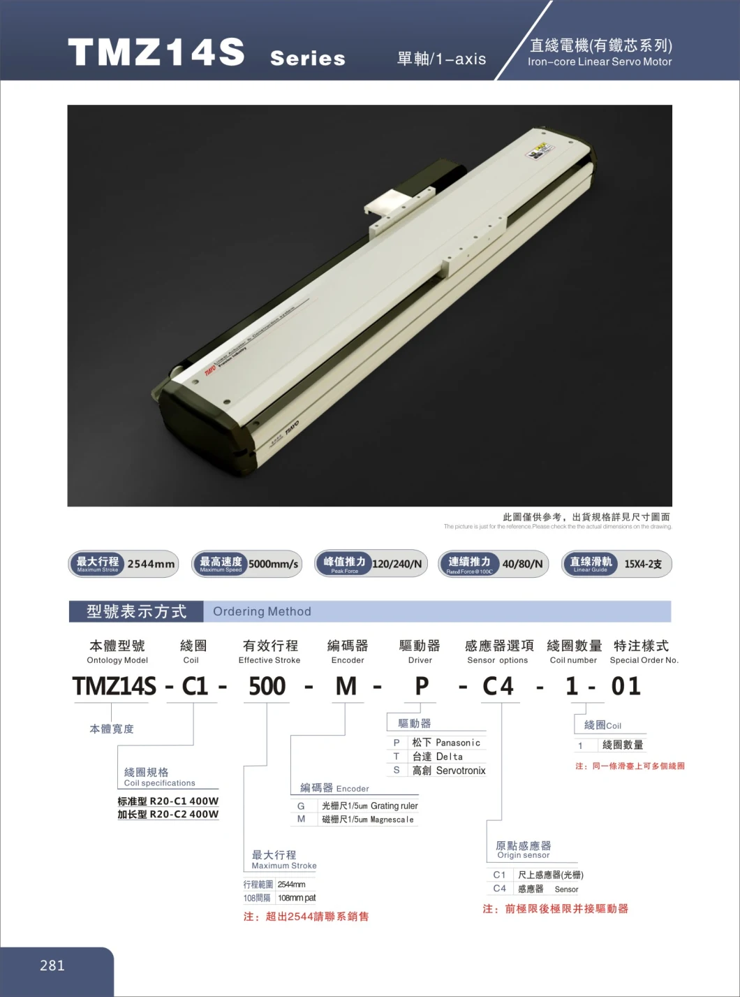 Smooth Linear Motor Fully Enclosed Linear Module