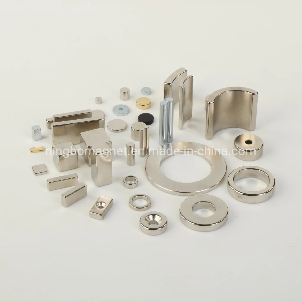 Permanent Neodymium NdFeB Ring Magnet for Permanent Magnet Motor