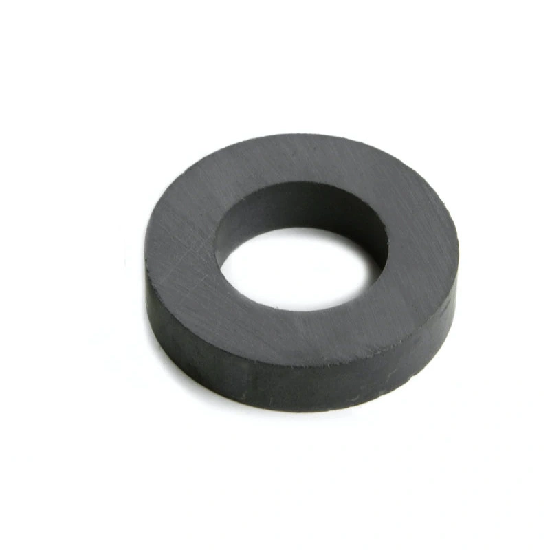 Permanent Anisotropic Ferrite Ceramic C5 C8 Ring Magnet for Speaker