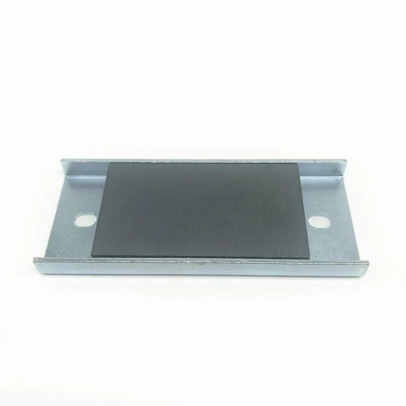 Permanent Sintered Ferrite Magnet Zinc Steel Channel Assembly