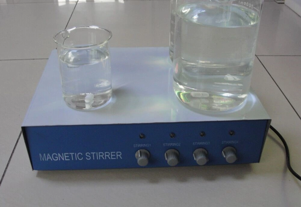 Ce Four Rows Magnetic Stirrer Lab Magnetic Stirrer; Lab Liquid Mixer