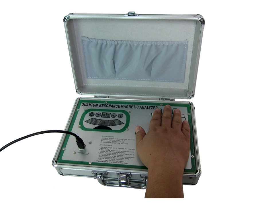 Analysis with Hand Touch Middle Size Quantum Health Analyzer Quantum Resonance Magnetic Analyzer Mslhq314