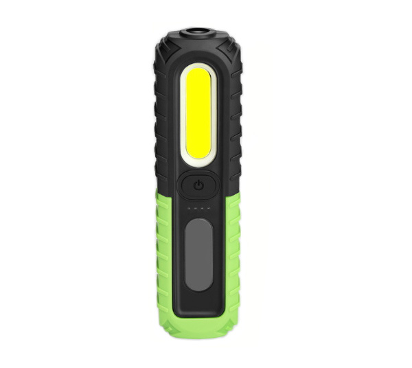 3AA Pocket Clip Magnets COB 3W LED Flashlight with Power Capacity Indicator