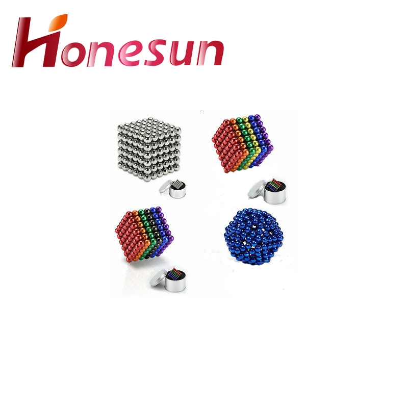 Colorful 4X10 2X3 4X3 5X2 Toy Magnet Magnetic Ball Magic Cube