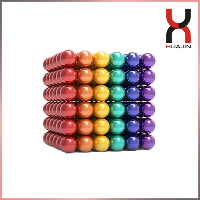 3-10mm Permanent Colorful Magnetic Ball Magnet Sphere/Neocube Magnet Magnetic Toys