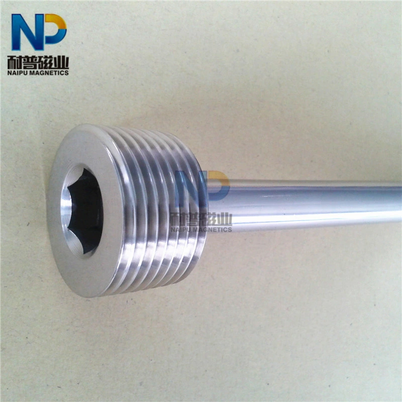 NPT Thread Rod Magnetic Filter Bar Magnet