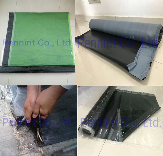 Self-Adhesive Bitumen Waterproofing Membrane Pond Liner Roofing Sheets Construction