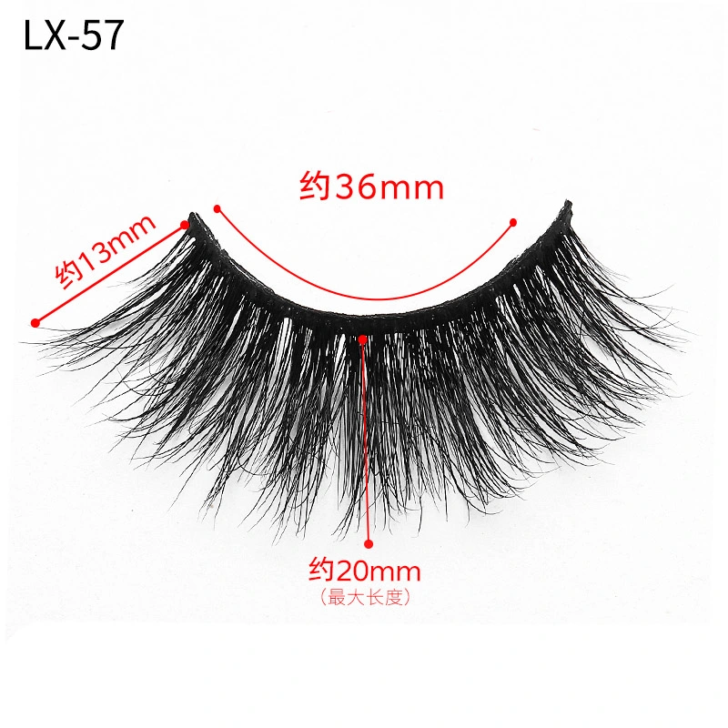 New Style Natural Long Thick False Eyelashes Hand Made with Magnetic Box Eye Makeup Tools