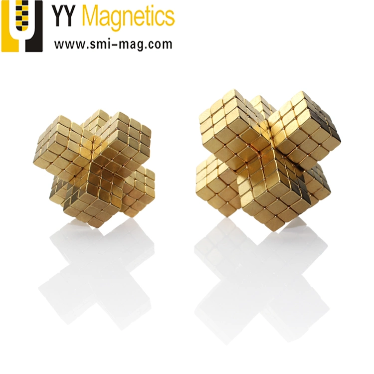 Strong Neodymium Magnetic Cubes NdFeB Magnetic Toy