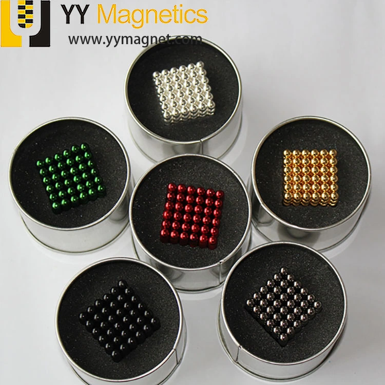 Strong Neodymium Magic Cube Magnetic Balls Magnets