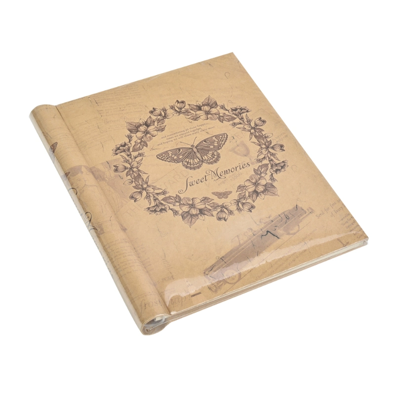 Brown Paper Photo Album Self Adhesive 20 Sheets