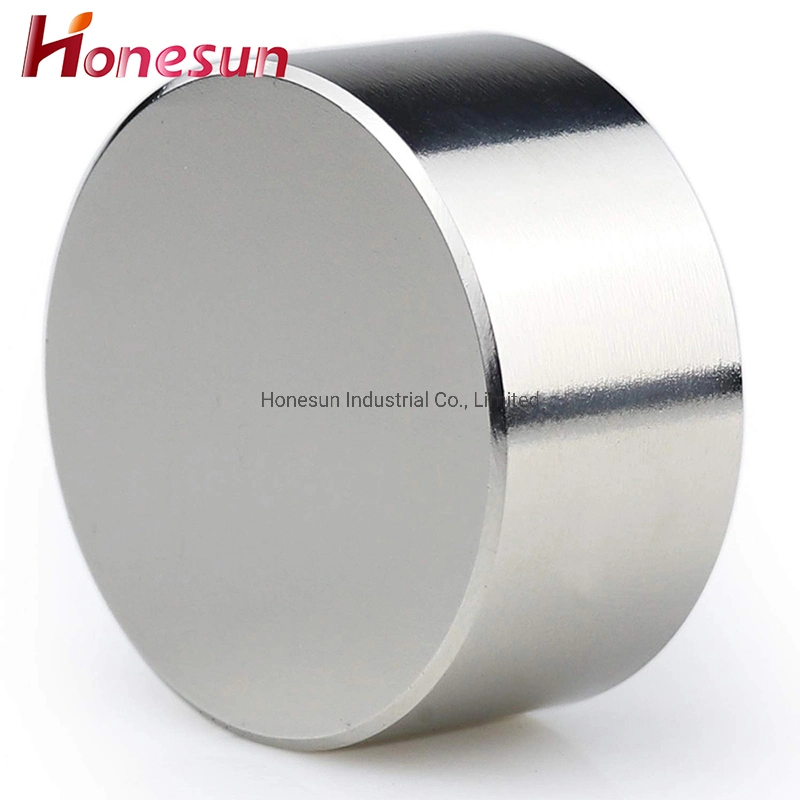 Zinc Plating Magnet Custom Magnets NdFeB Magnet N45 Magnet Super Strong Magnet Neodymium Magnet Round Magnet Zn Coating Magnet