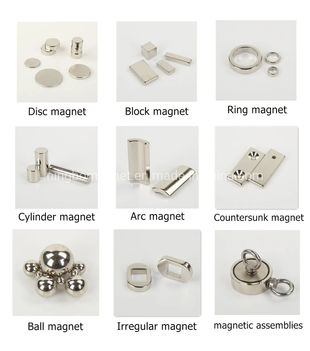 Permanent Neodymium NdFeB Ring Magnet for Permanent Magnet Motor