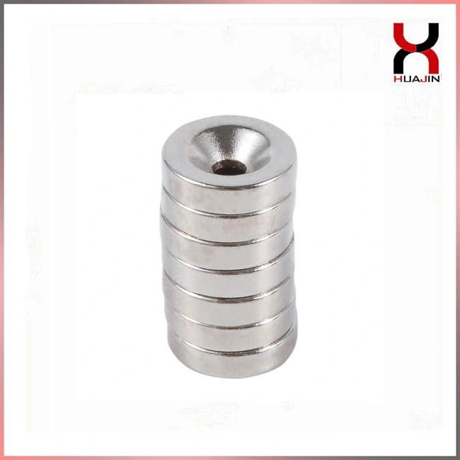 Customized Permanent Neodymium Block/ Disc/ Columnar Magnetic Countersunk Magnet