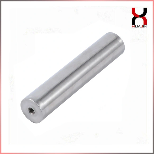 High Temperature Permanent 12000GS Magnet Rod Industrial NdFeB Bar Shaped Magnet