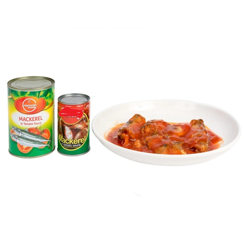 Canned Mackerel In Private Label Tomato Sauce