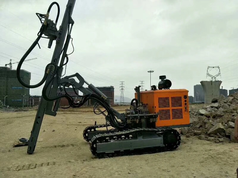 Used Borehole Drilling Machine Rotary DTH Drilling Rig for Sale (HFH430 hybrid power)