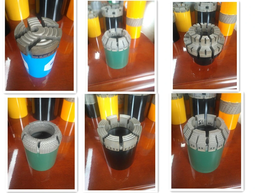 Aq Bq Nq Hq Pq Impregnated Core Drill Bit Diamond Core Drilling Tools