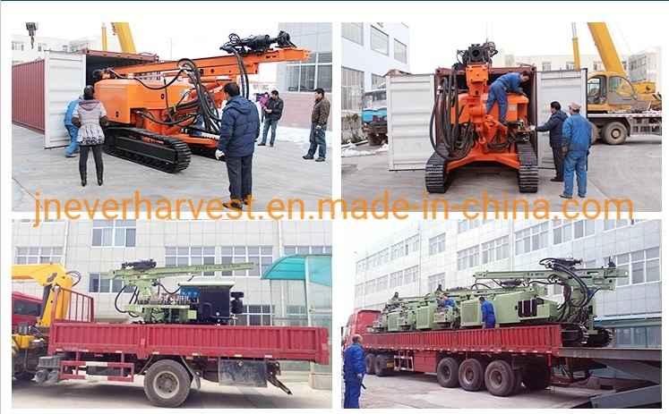 350m Hydraulic Crawler Deep Borewell Geothermal Drilling Machine Sly500