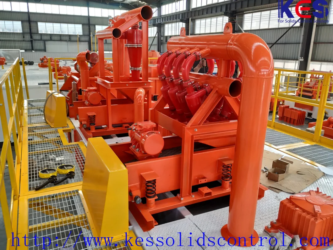 Solid Control Equipment Mud Cleaner/Mud Desilters for Drilling Mud